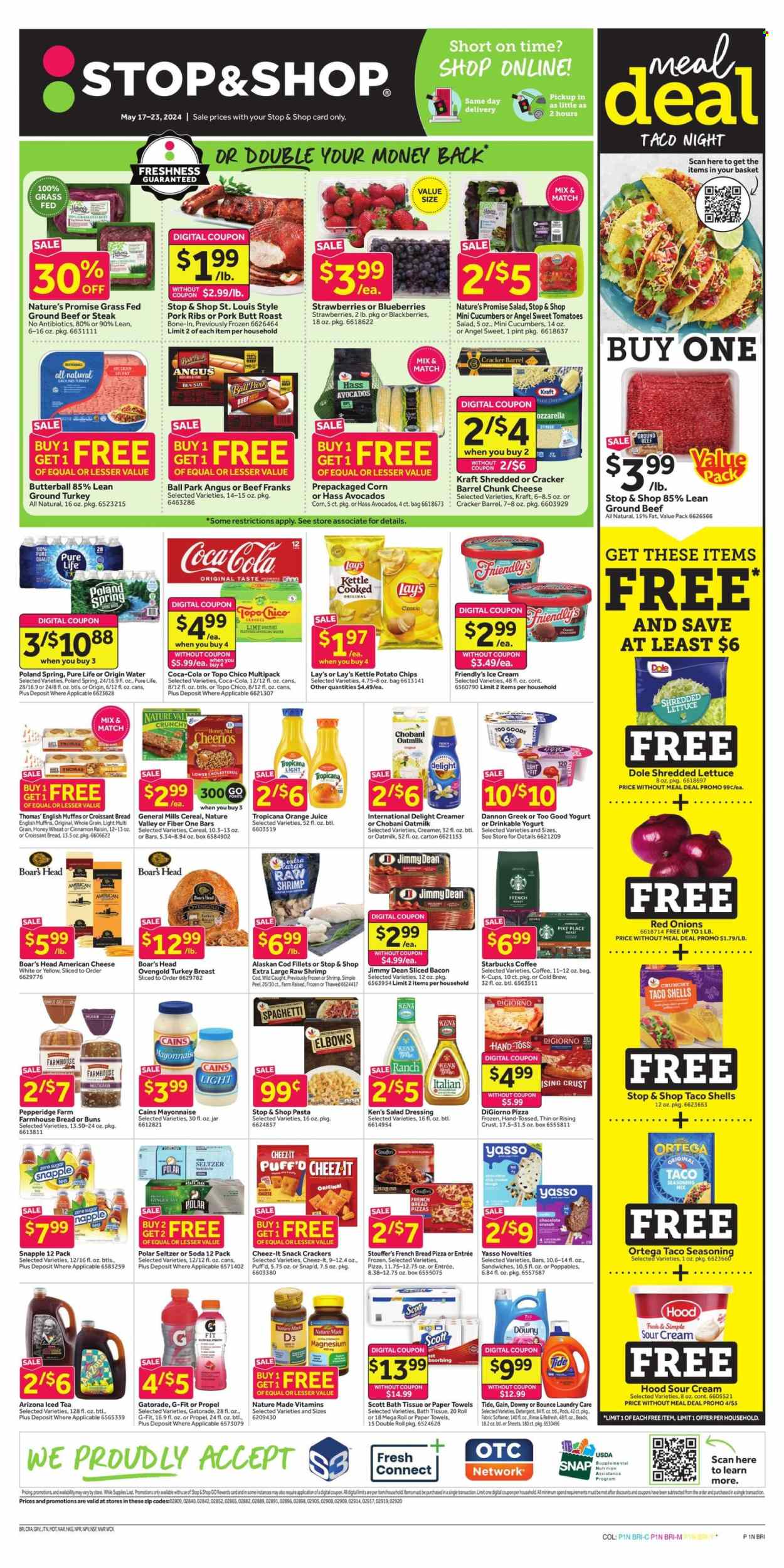 Stop & Shop ad - 05/17/2024 - 05/23/2024. Page 1
