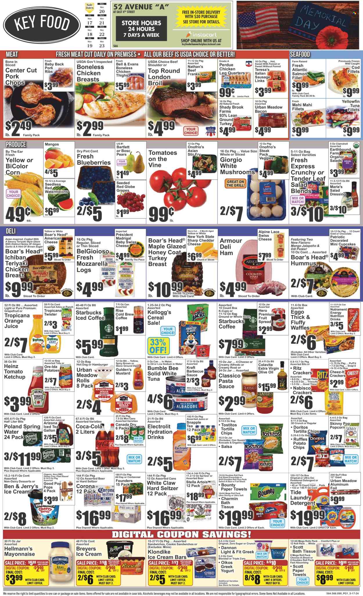 Key Food ad - 05/17/2024 - 05/23/2024. Page 1
