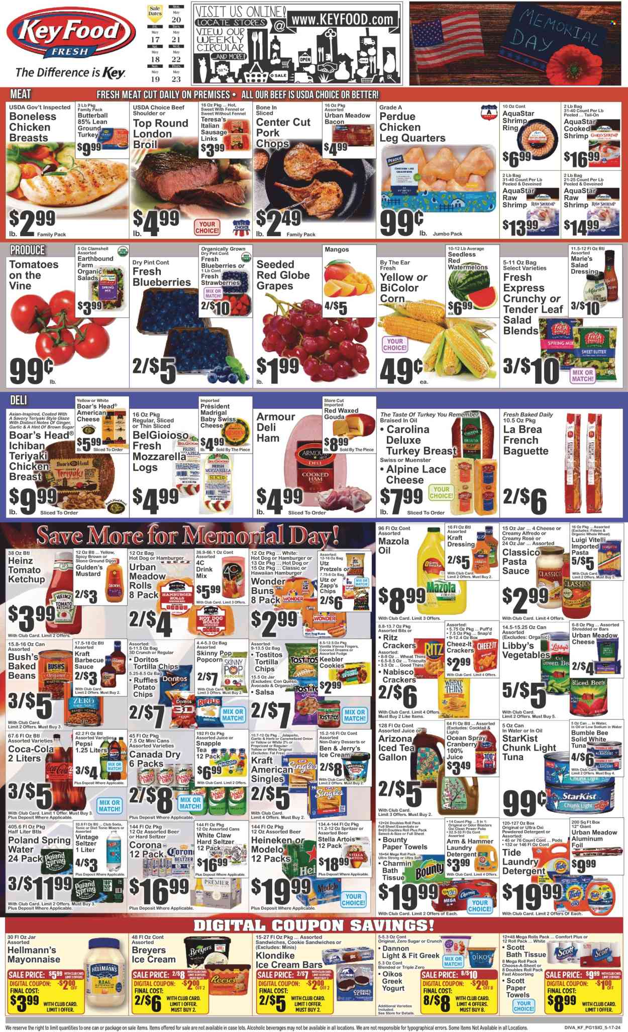 Key Food ad - 05/17/2024 - 05/23/2024. Page 1