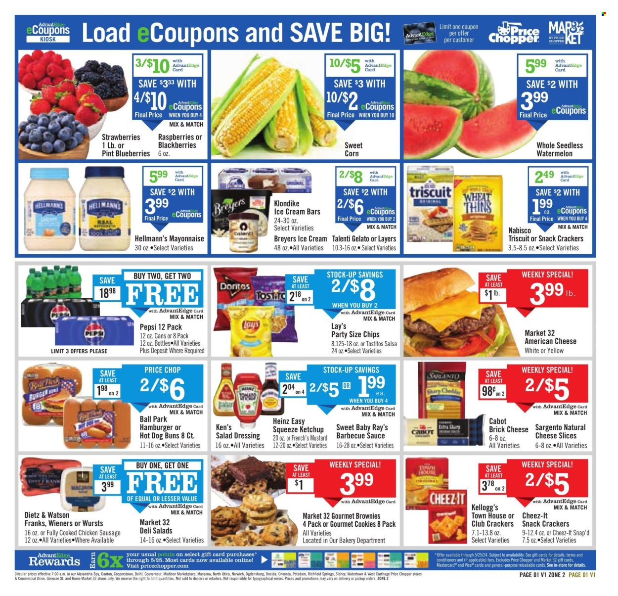 Price Chopper ad - 05/19/2024 - 05/25/2024. Page 1