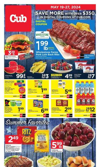 Cub Foods Flyer - 05/19/2024 - 05/27/2024.