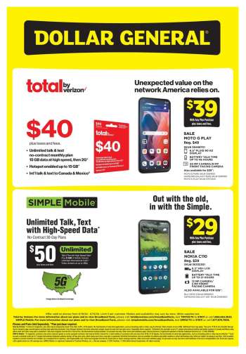 Dollar General Flyer - 05/19/2024 - 06/15/2024.