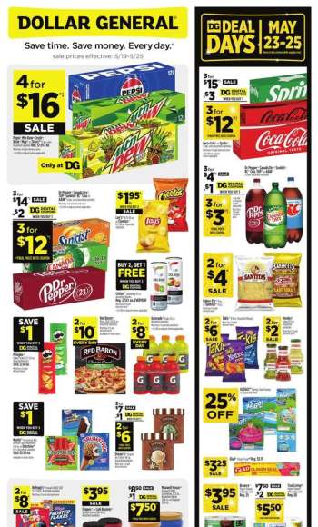 Dollar General Flyer - 05/19/2024 - 05/25/2024.
