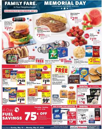 Family Fare Flyer - 05/19/2024 - 05/27/2024.