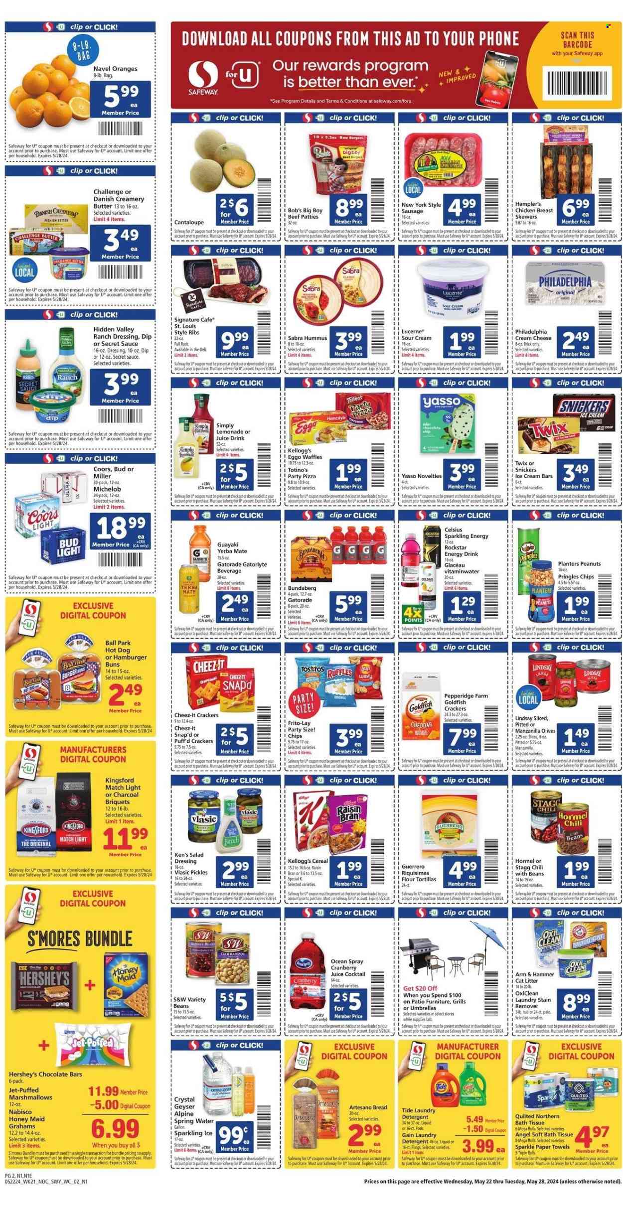 Safeway ad - 05/22/2024 - 05/28/2024. Page 2