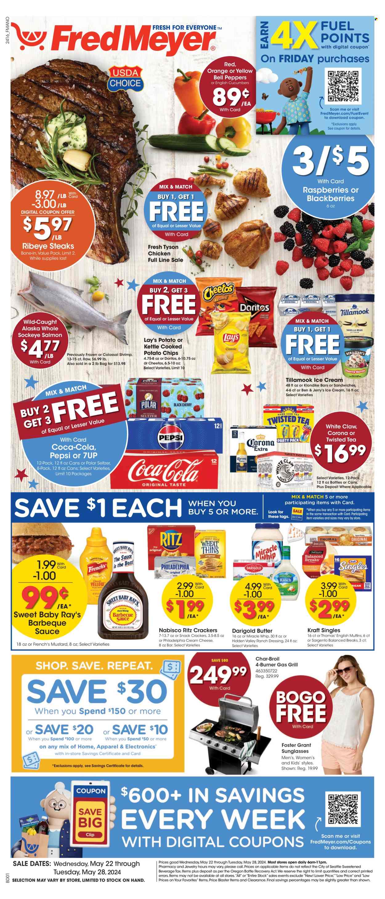 Fred Meyer ad - 05/22/2024 - 05/28/2024. Page 1