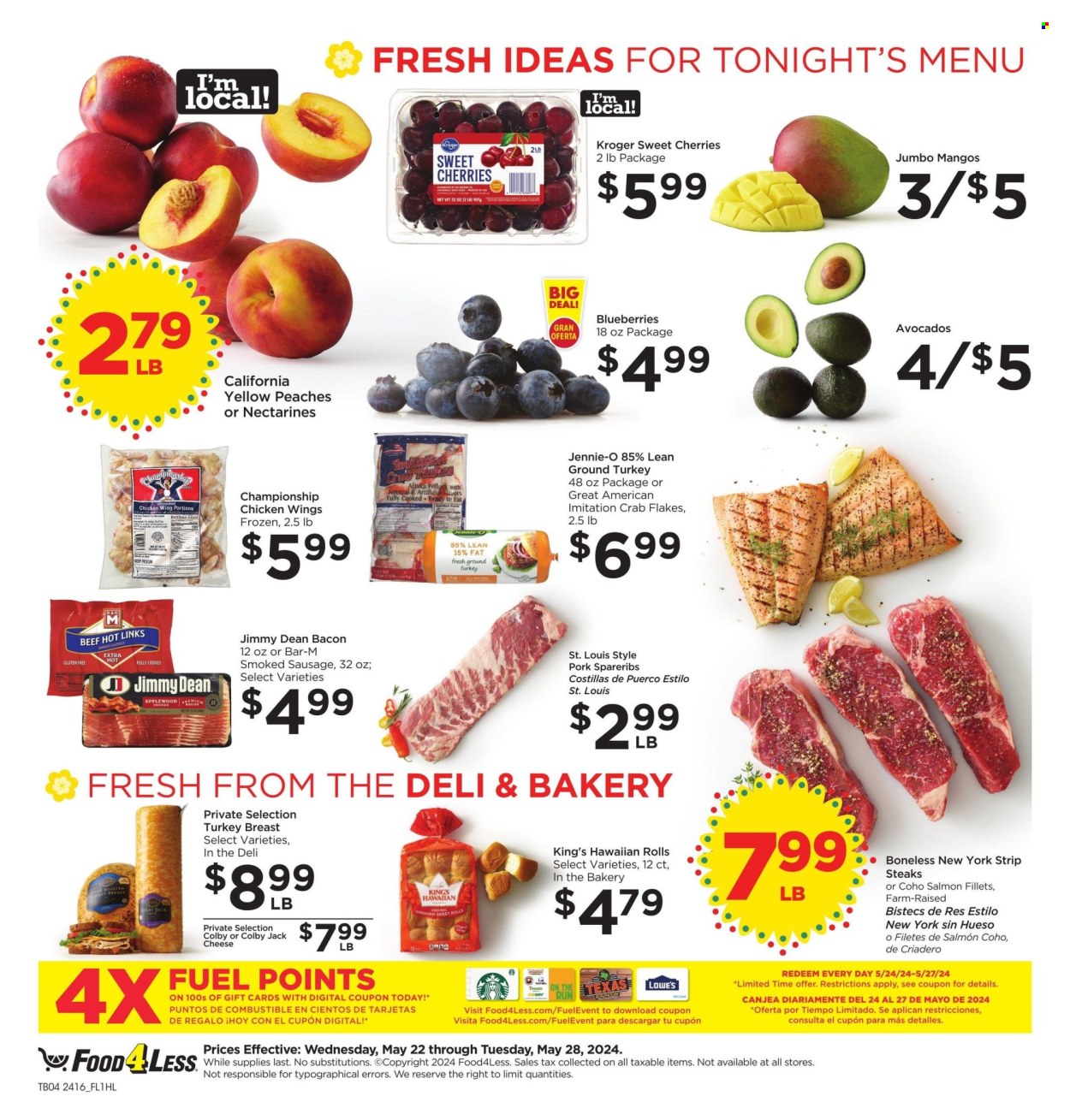 Food 4 Less ad - 05/22/2024 - 05/28/2024. Page 6