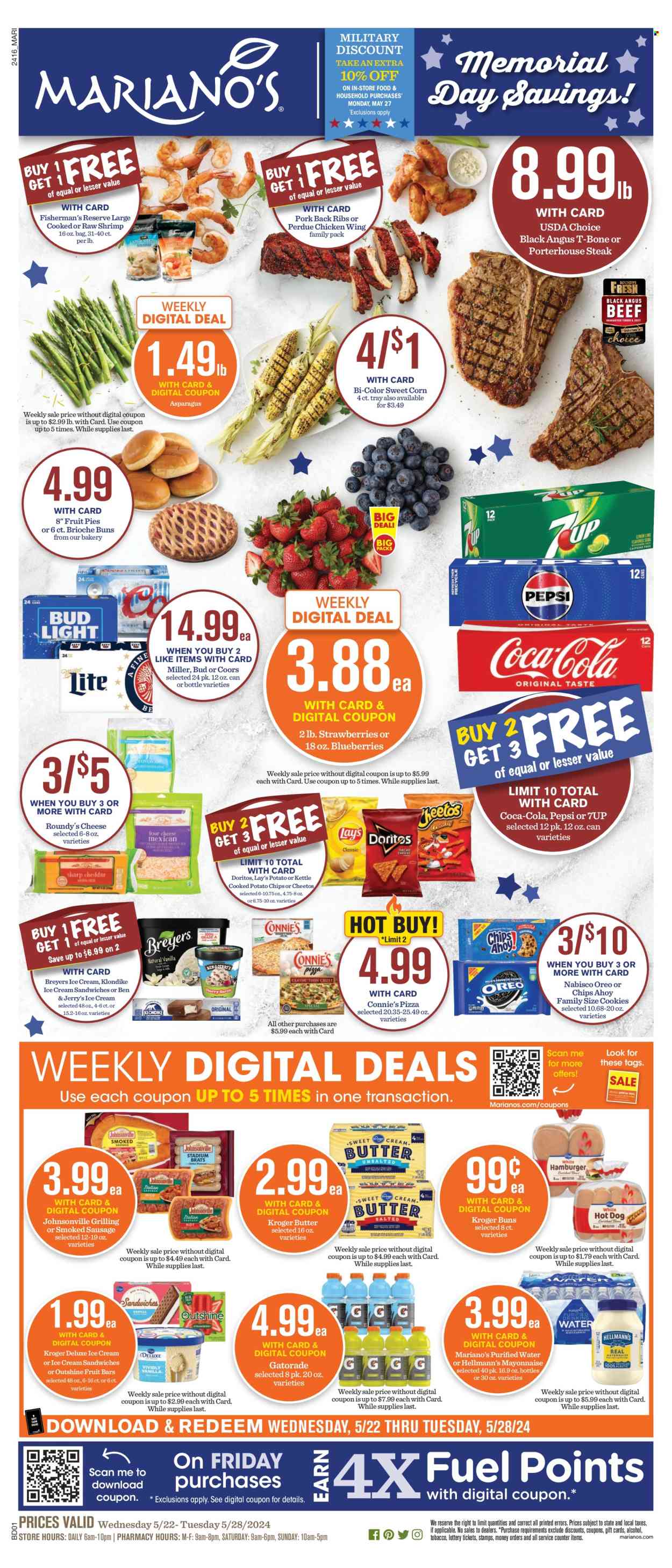 Mariano’s ad - 05/22/2024 - 05/28/2024. Page 1