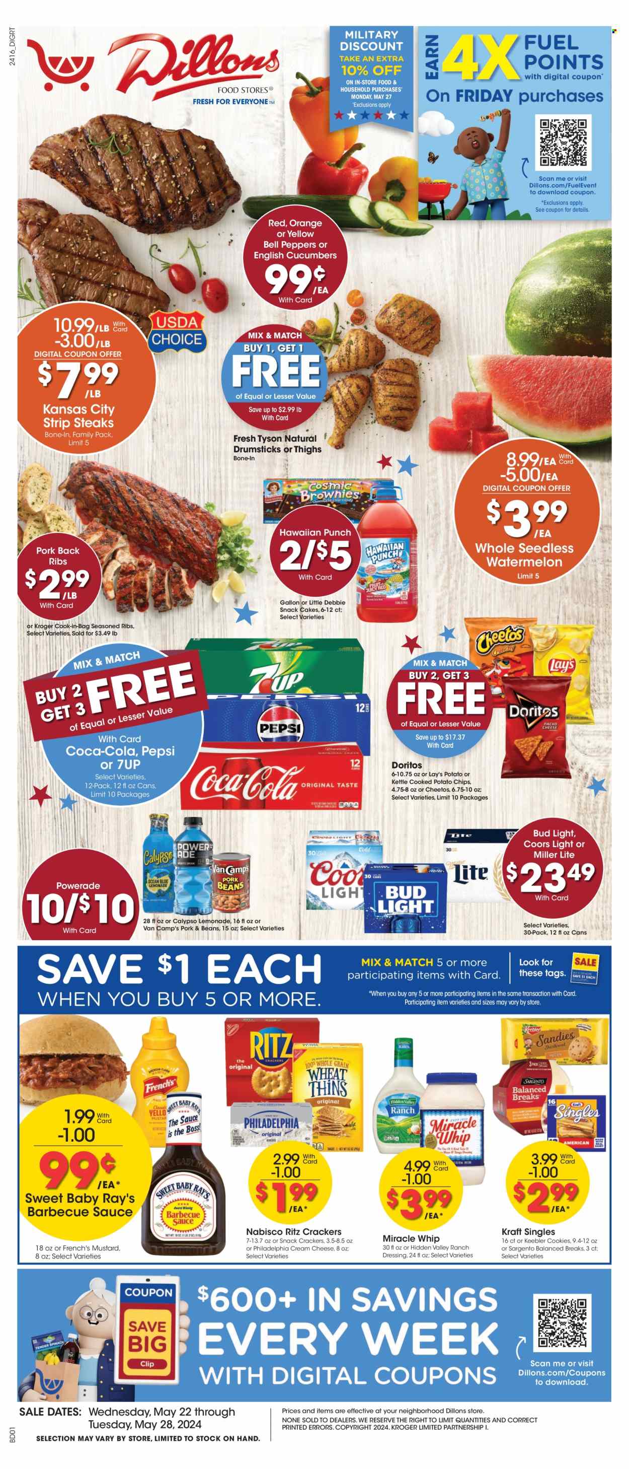 Dillons ad - 05/22/2024 - 05/28/2024. Page 1