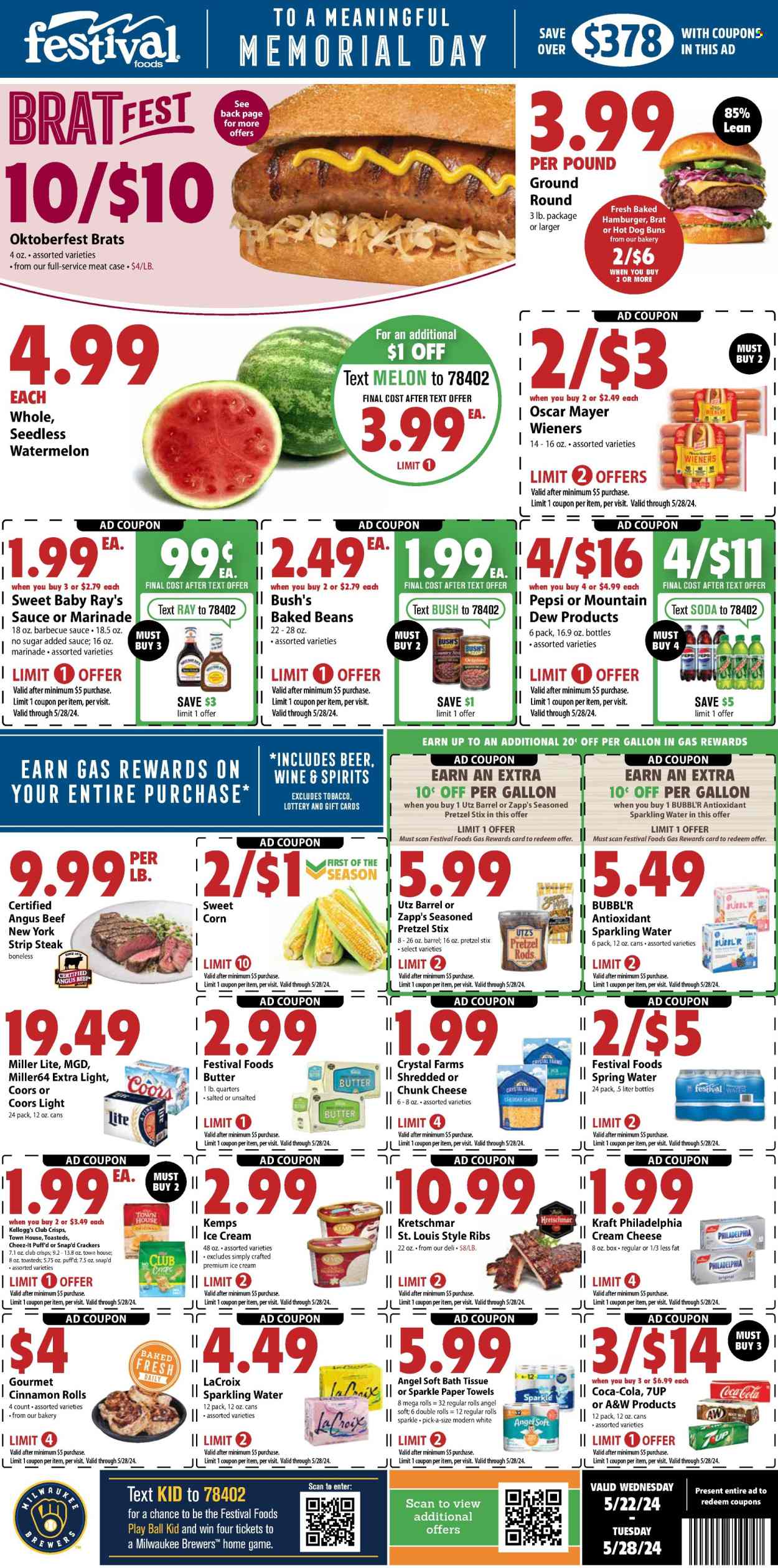 Festival Foods ad - 05/22/2024 - 05/28/2024. Page 1