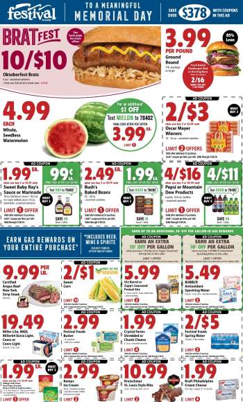 Festival Foods Flyer - 05/22/2024 - 05/28/2024.