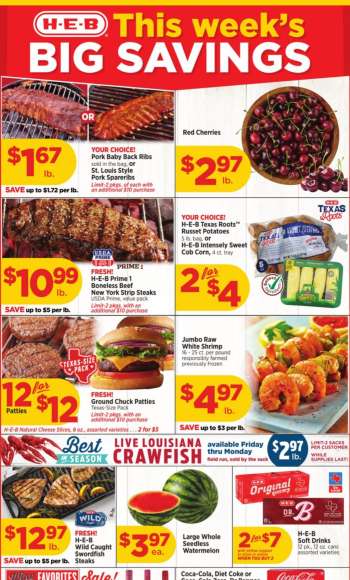 H-E-B Flyer - 05/22/2024 - 05/28/2024.