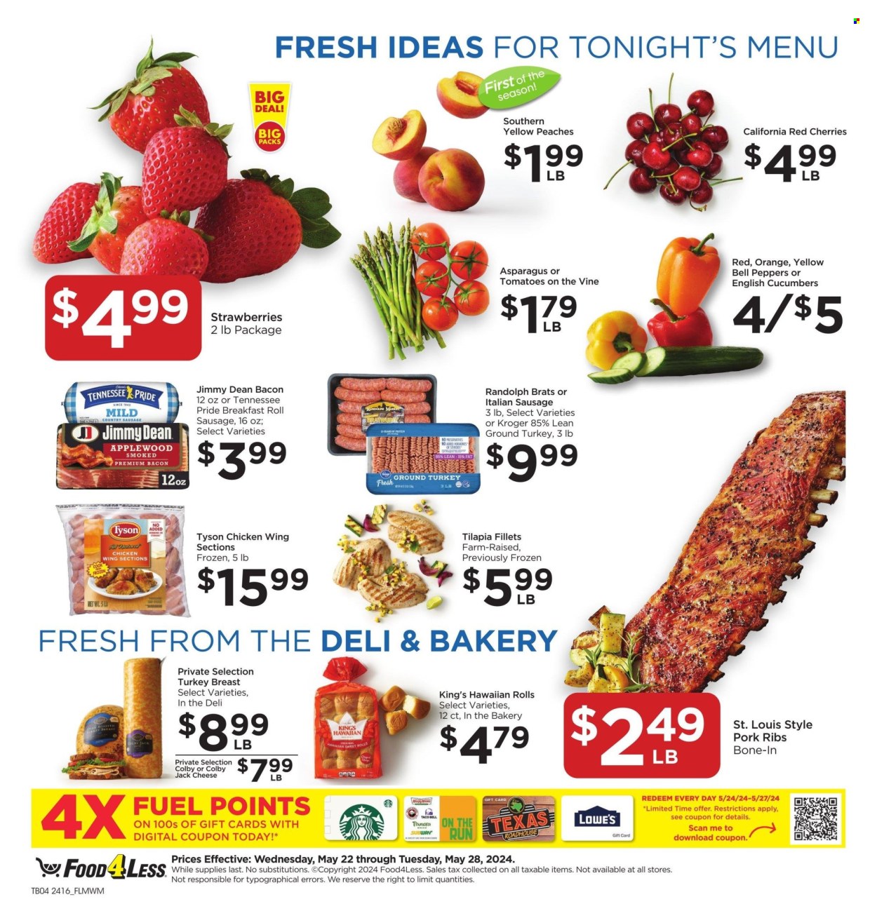 Food 4 Less ad - 05/22/2024 - 05/28/2024. Page 6
