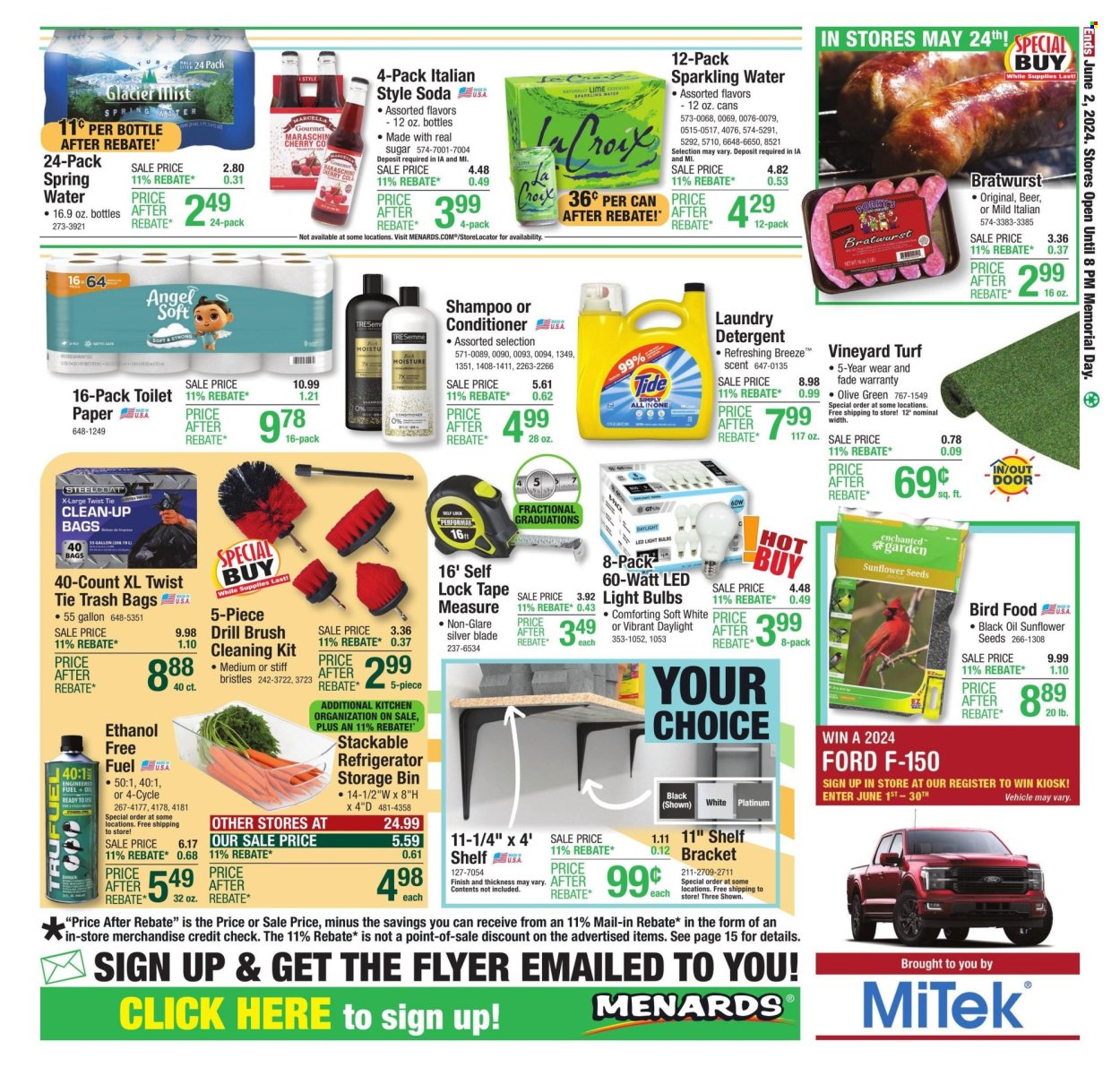Menards ad - 05/23/2024 - 06/02/2024. Page 27