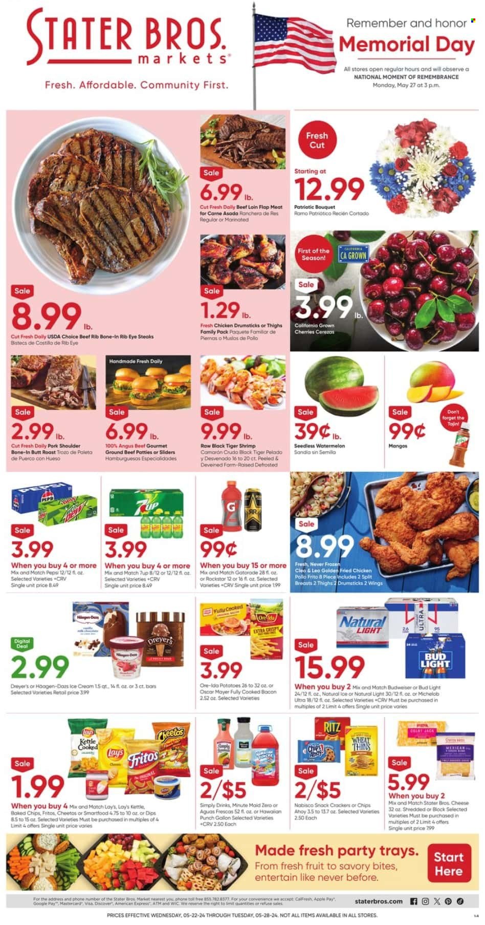 Stater Bros. ad - 05/22/2024 - 05/28/2024. Page 1