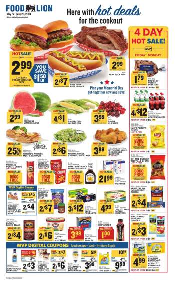 Food Lion Flyer - 05/22/2024 - 05/28/2024.