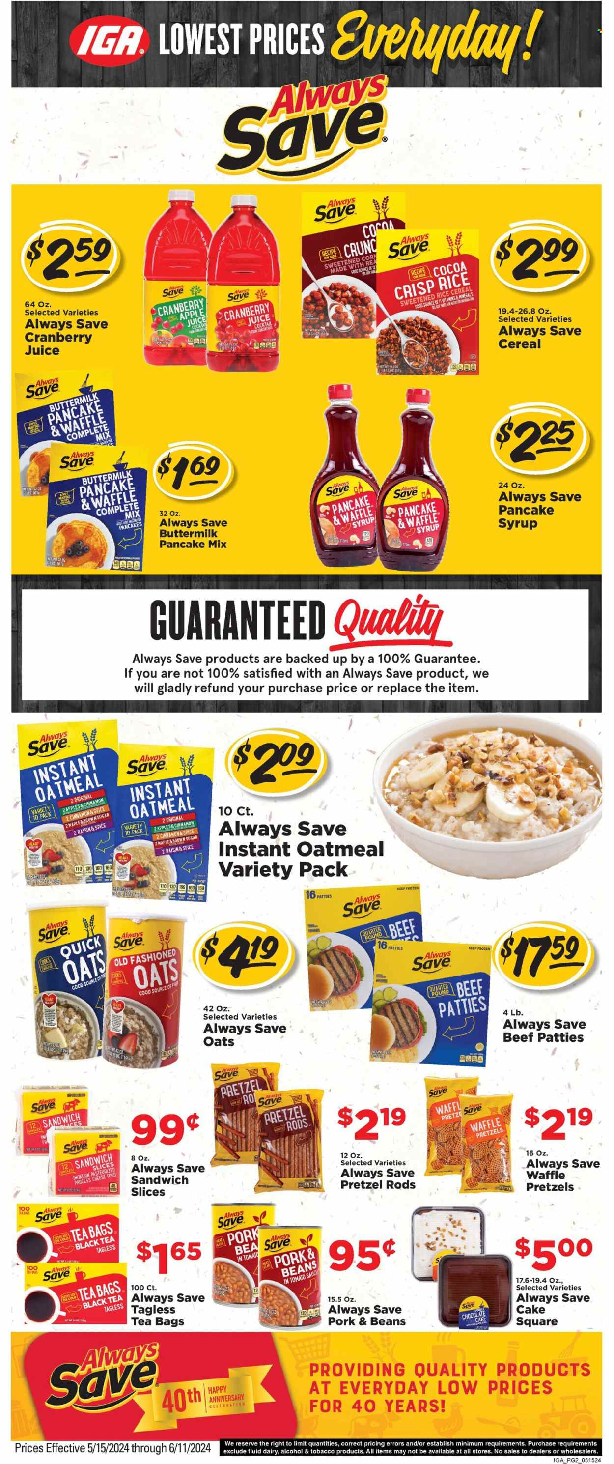 IGA ad - 05/22/2024 - 05/28/2024. Page 7