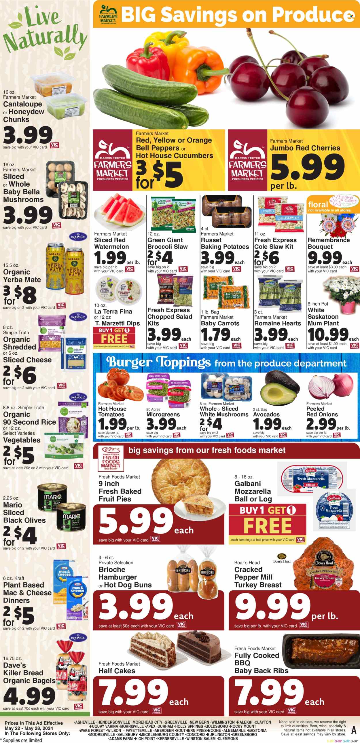 Harris Teeter ad - 05/22/2024 - 05/28/2024. Page 10