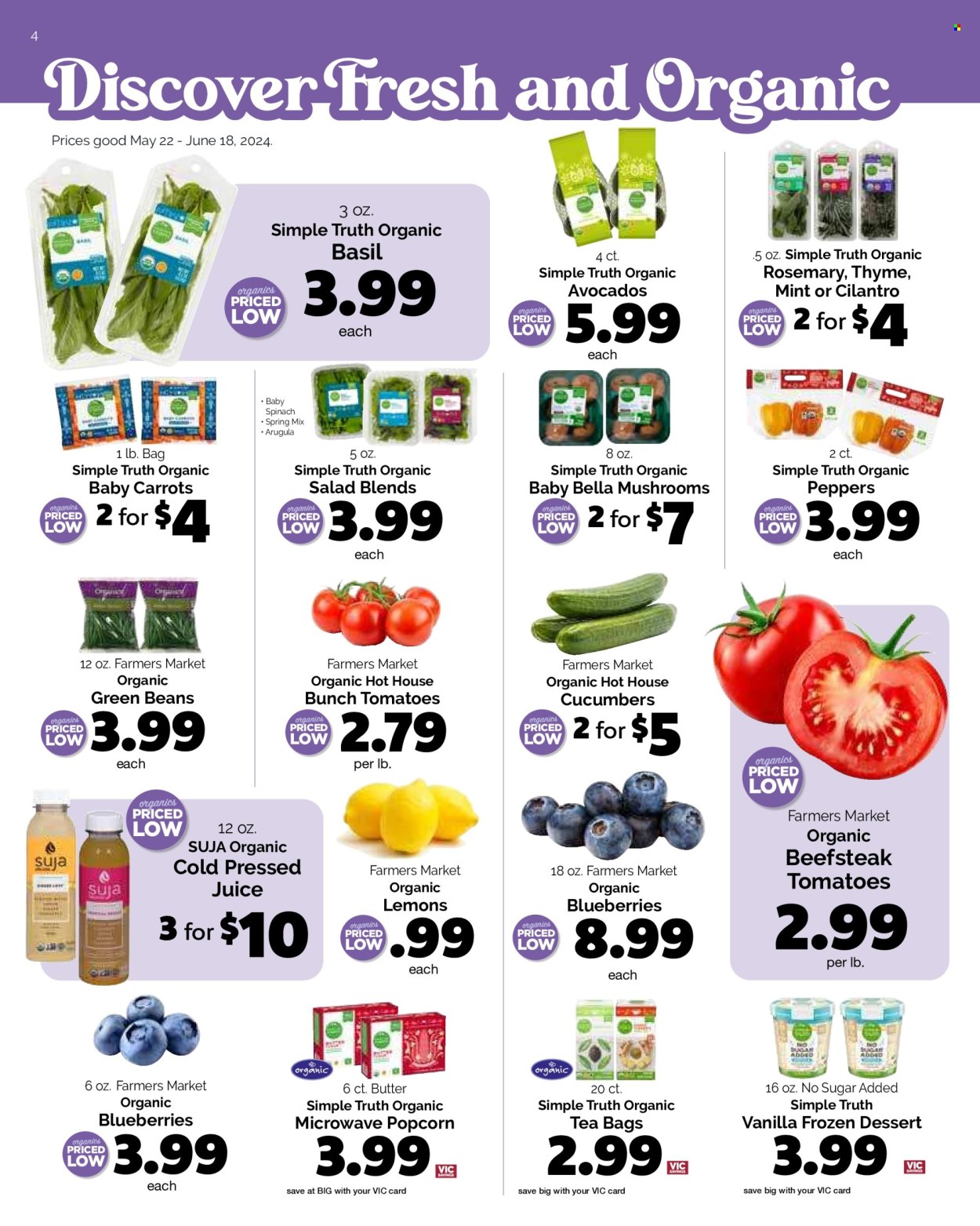 Harris Teeter ad - 05/22/2024 - 06/18/2024. Page 4