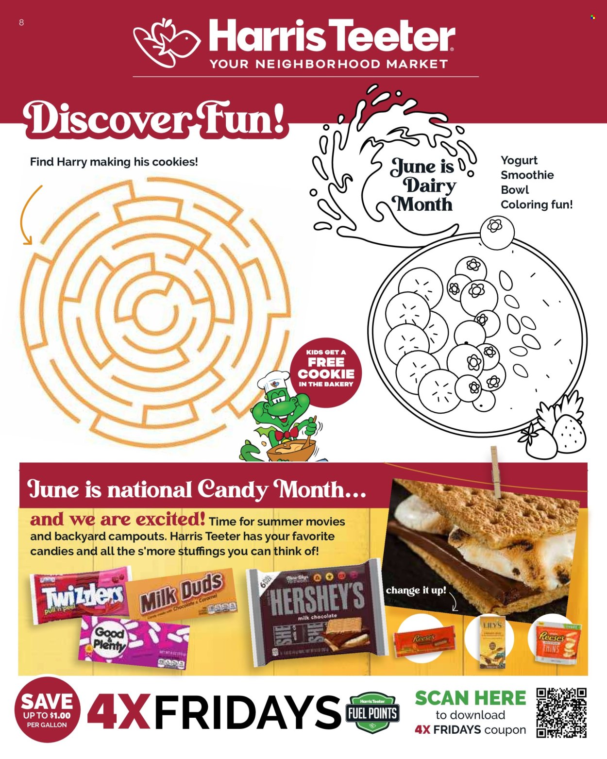 Harris Teeter ad - 05/22/2024 - 06/18/2024. Page 8