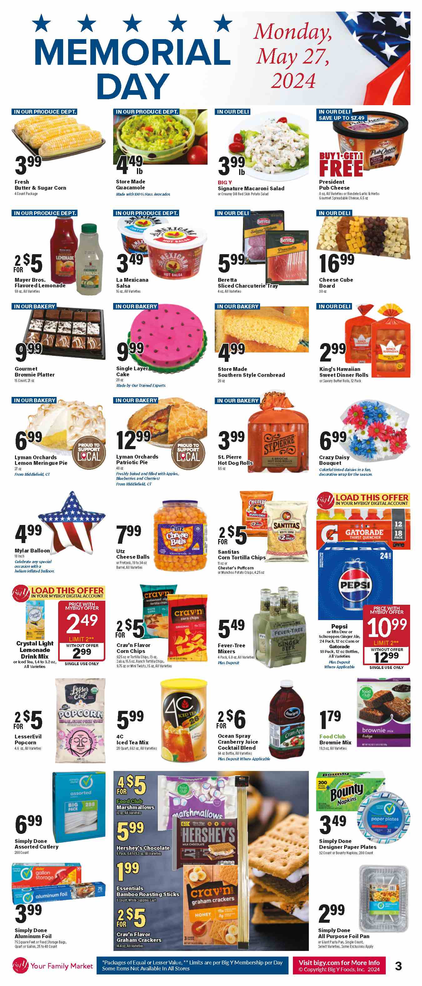 Big Y ad - 05/23/2024 - 05/29/2024. Page 4