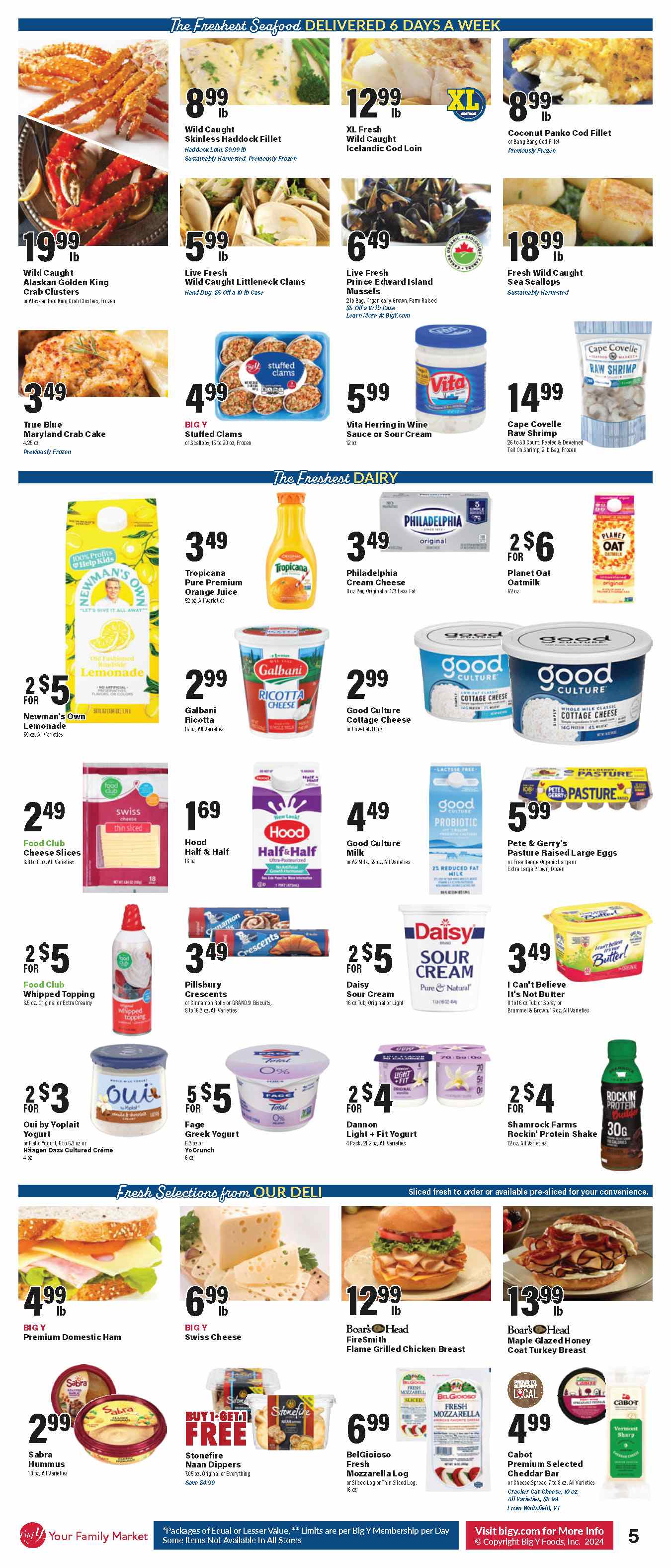 Big Y ad - 05/23/2024 - 05/29/2024. Page 6