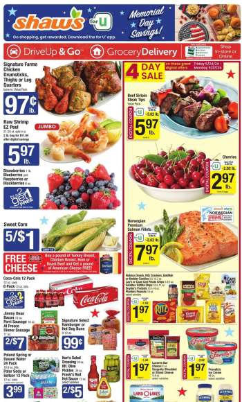 Shaw’s Flyer - 05/24/2024 - 05/30/2024.