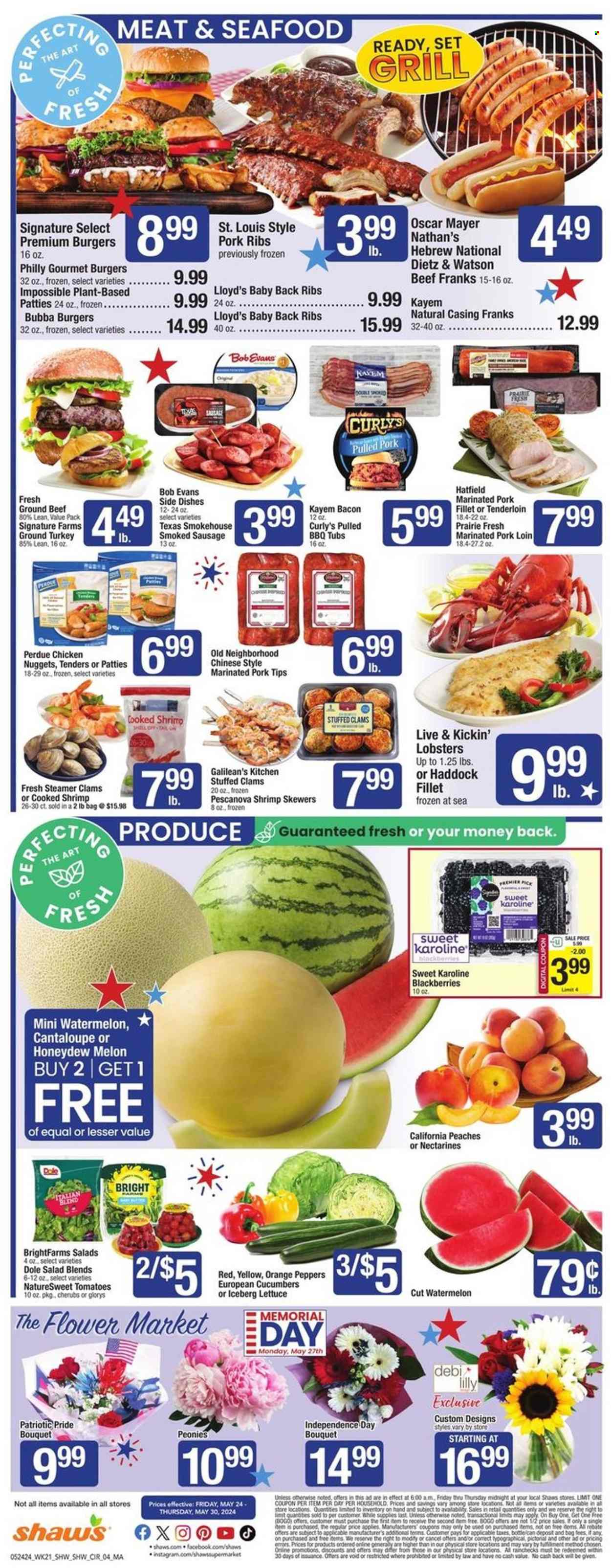 Shaw’s ad - 05/24/2024 - 05/30/2024. Page 4