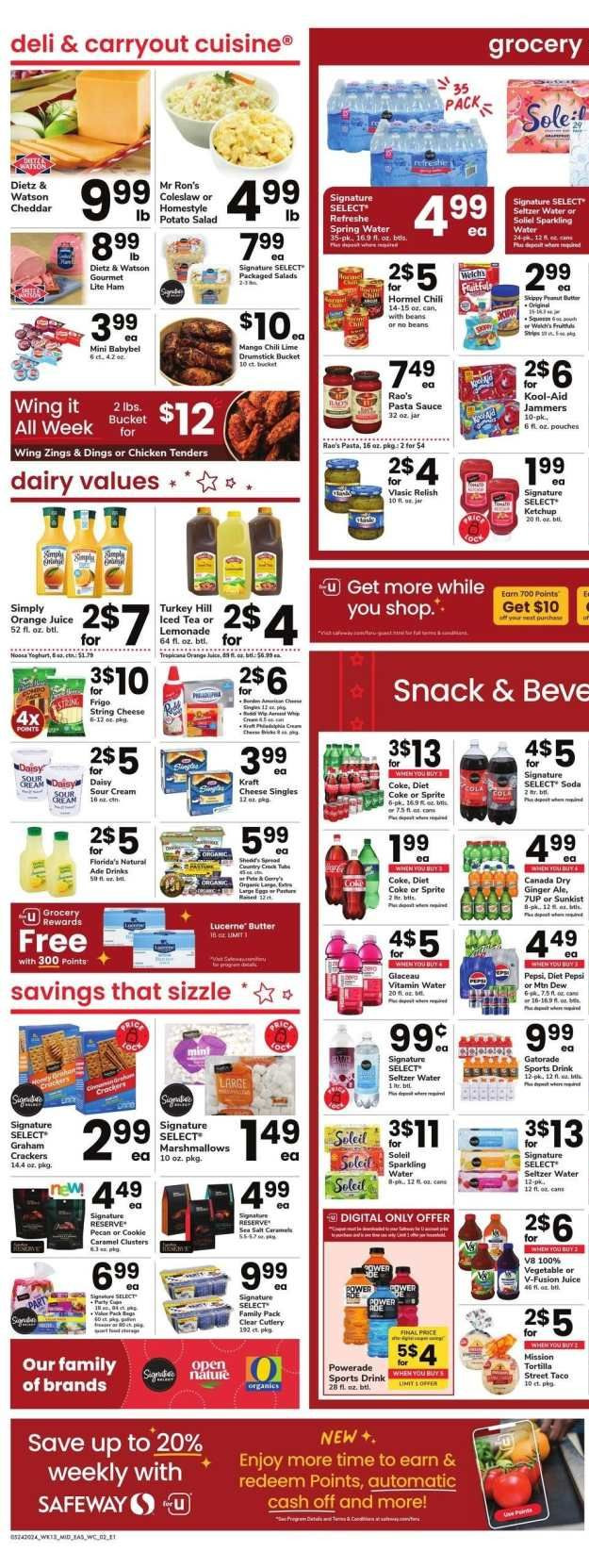 Safeway ad - 05/24/2024 - 05/30/2024. Page 4