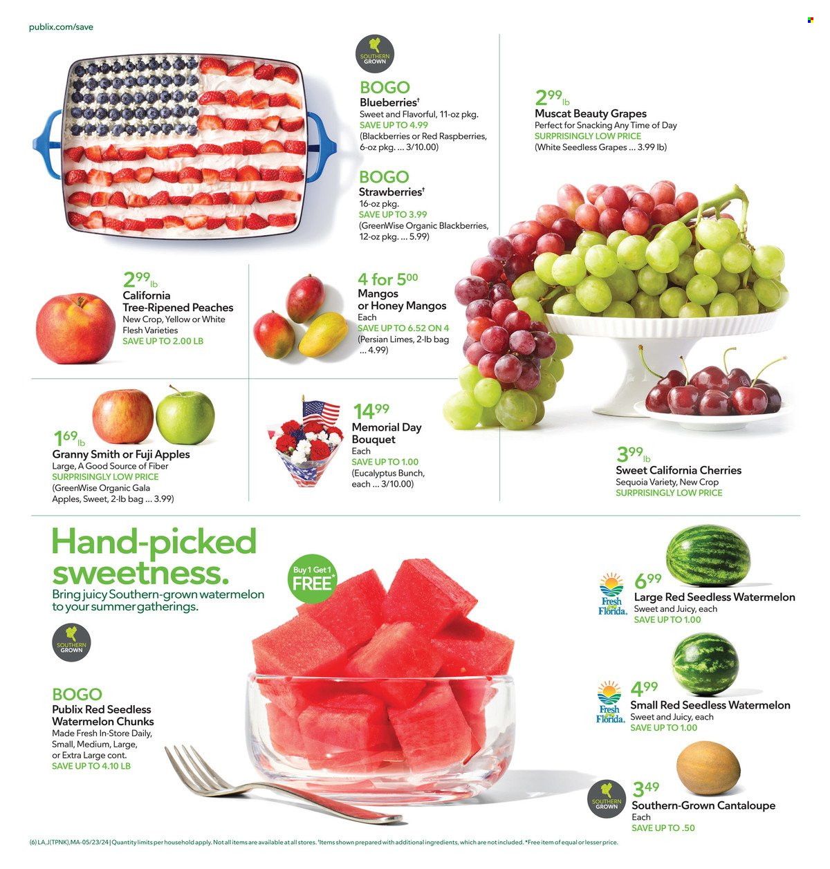 Publix ad - 05/23/2024 - 05/29/2024. Page 6