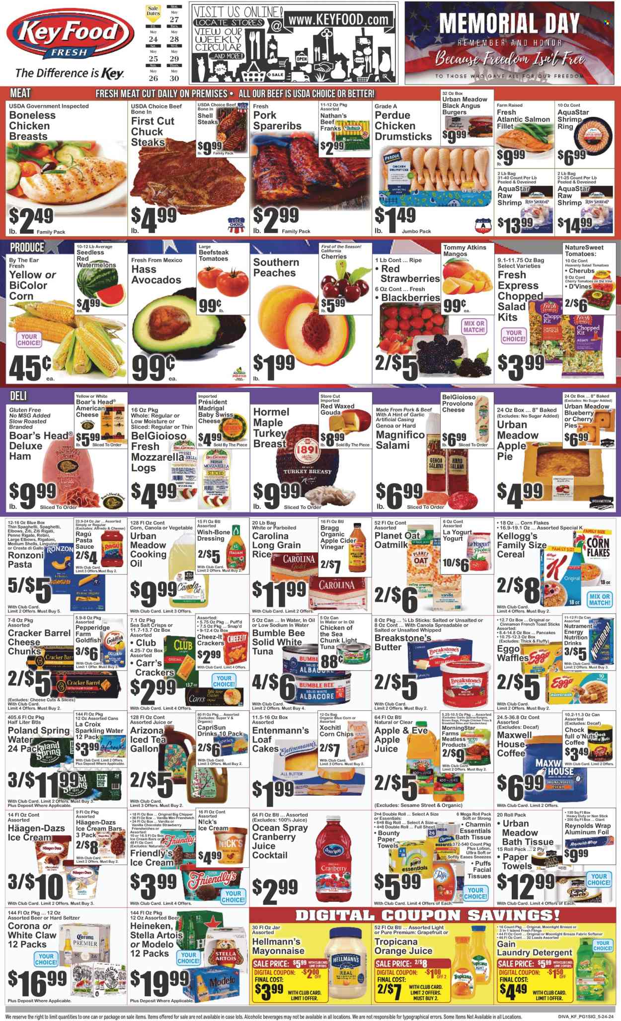 Key Food ad - 05/24/2024 - 05/30/2024. Page 1