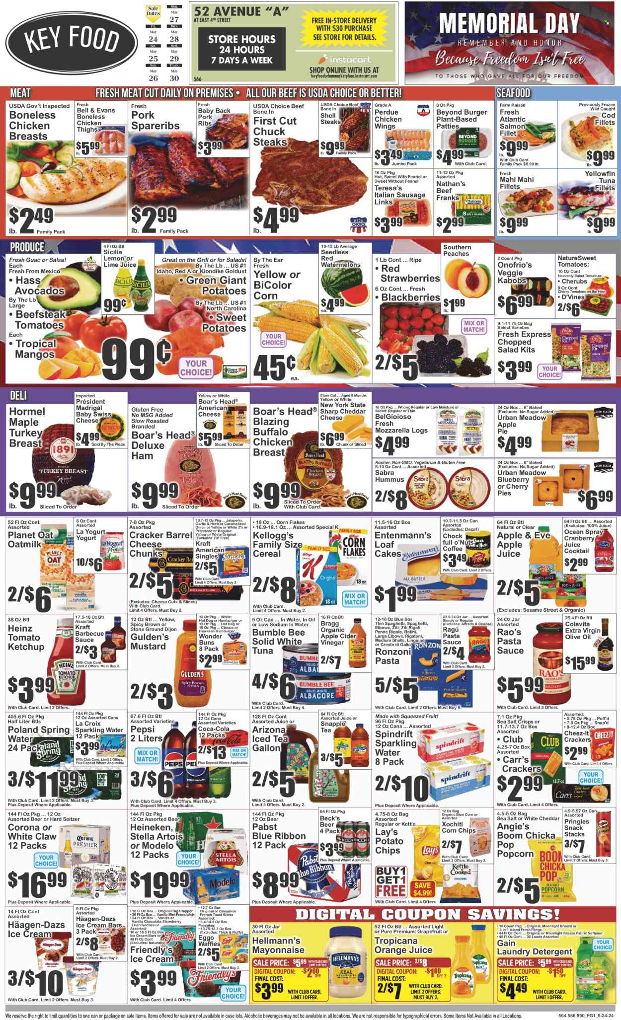 Key Food ad - 05/24/2024 - 05/30/2024. Page 1