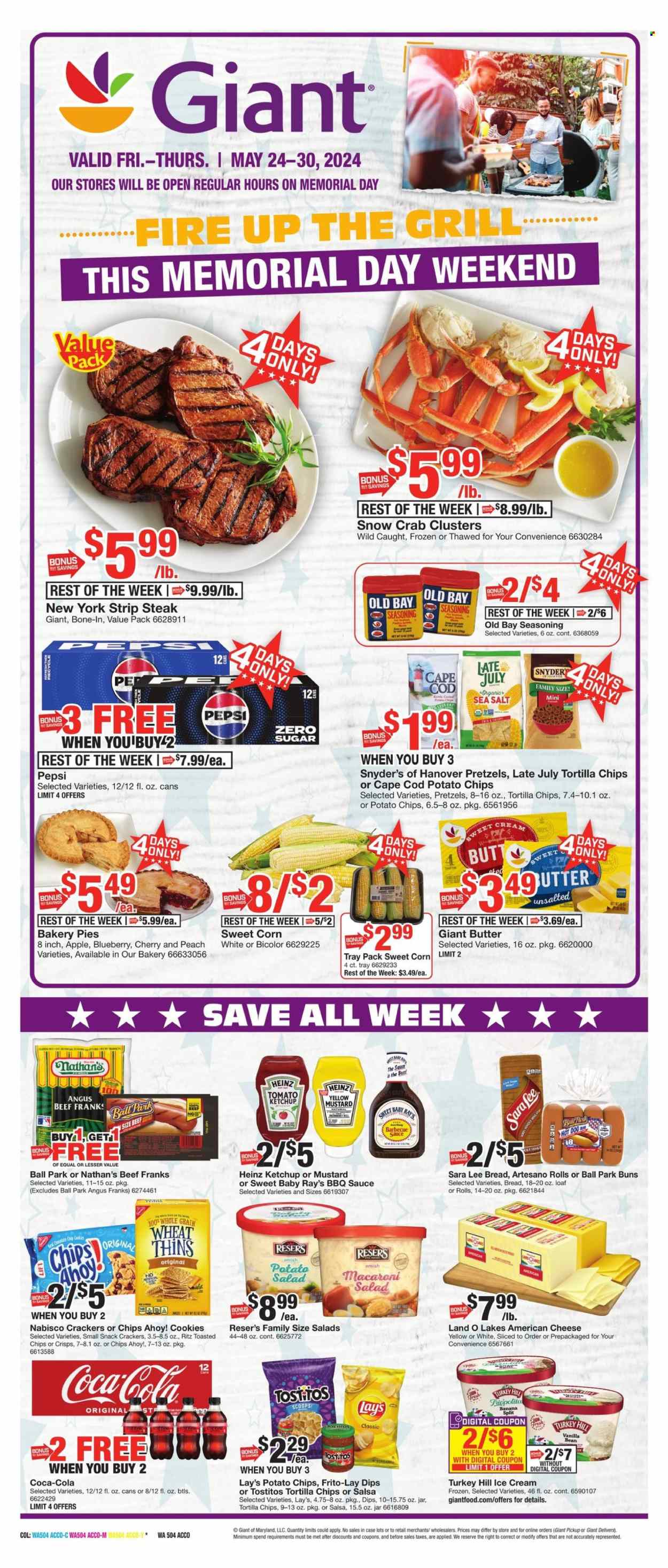 Giant Food ad - 05/24/2024 - 05/30/2024. Page 1