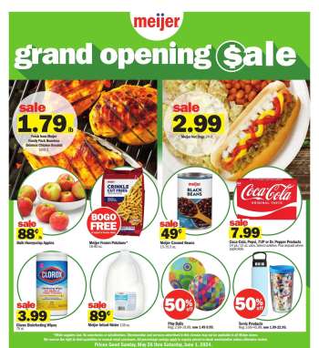 Meijer Flyer - 05/26/2024 - 06/01/2024.
