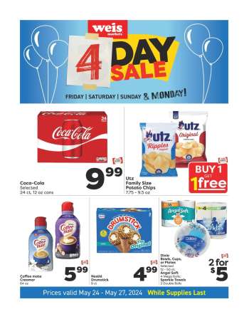 Weis Flyer - 05/24/2024 - 05/27/2024.