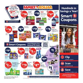 Family Dollar Flyer - 05/26/2024 - 06/01/2024.