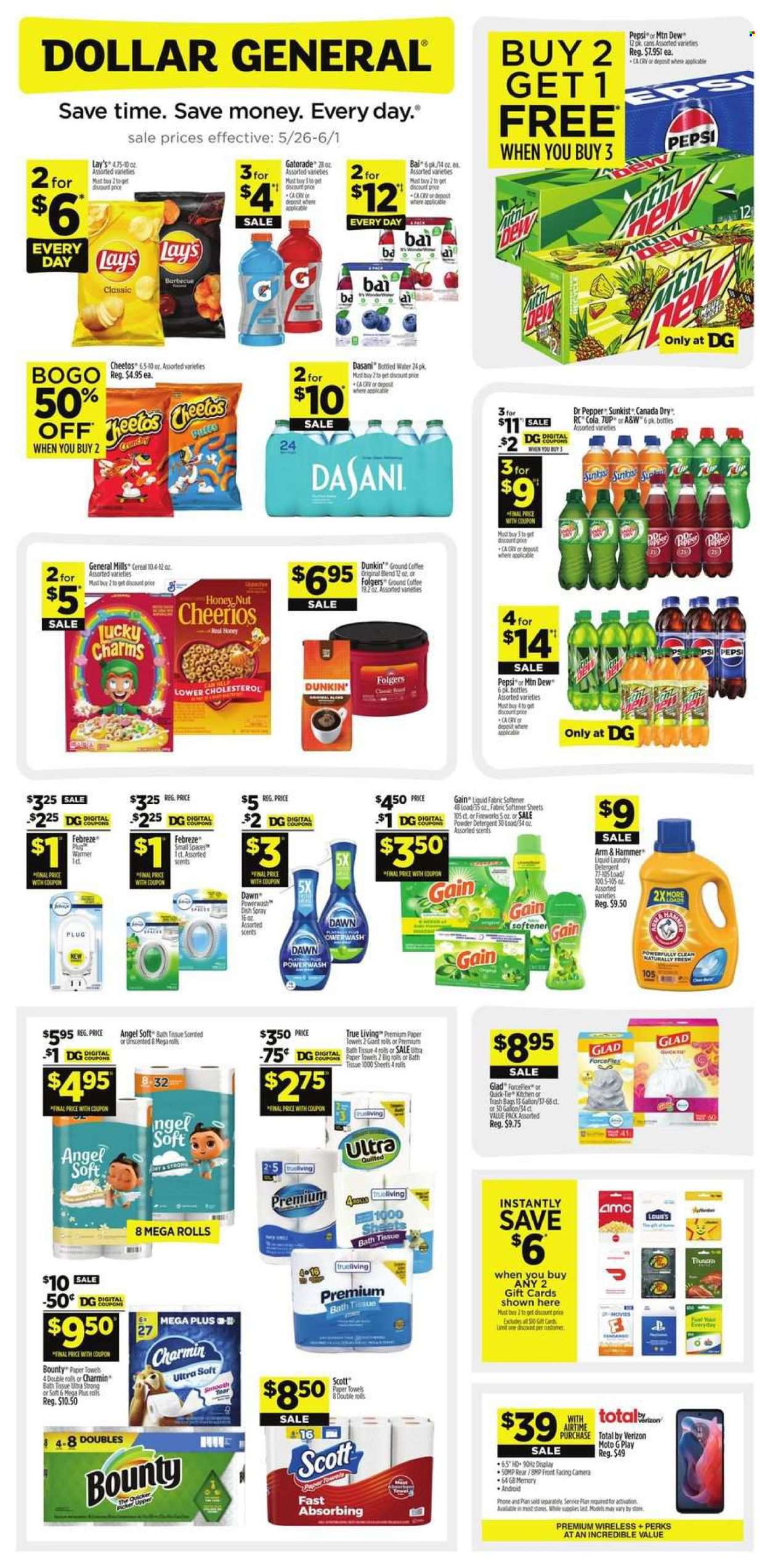 Dollar General ad - 05/26/2024 - 06/01/2024. Page 1