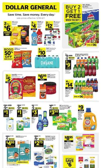 Dollar General Flyer - 05/26/2024 - 06/01/2024.