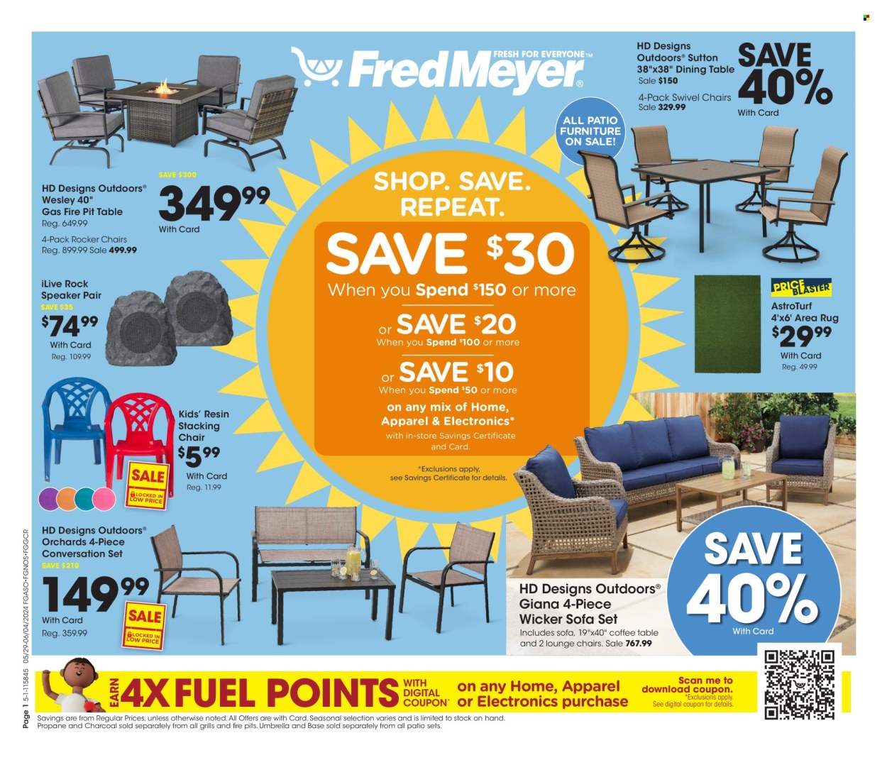 Fred Meyer ad - 05/29/2024 - 06/04/2024. Page 1