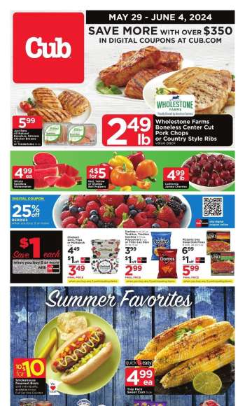 Cub Foods Flyer - 05/29/2024 - 06/03/2024.