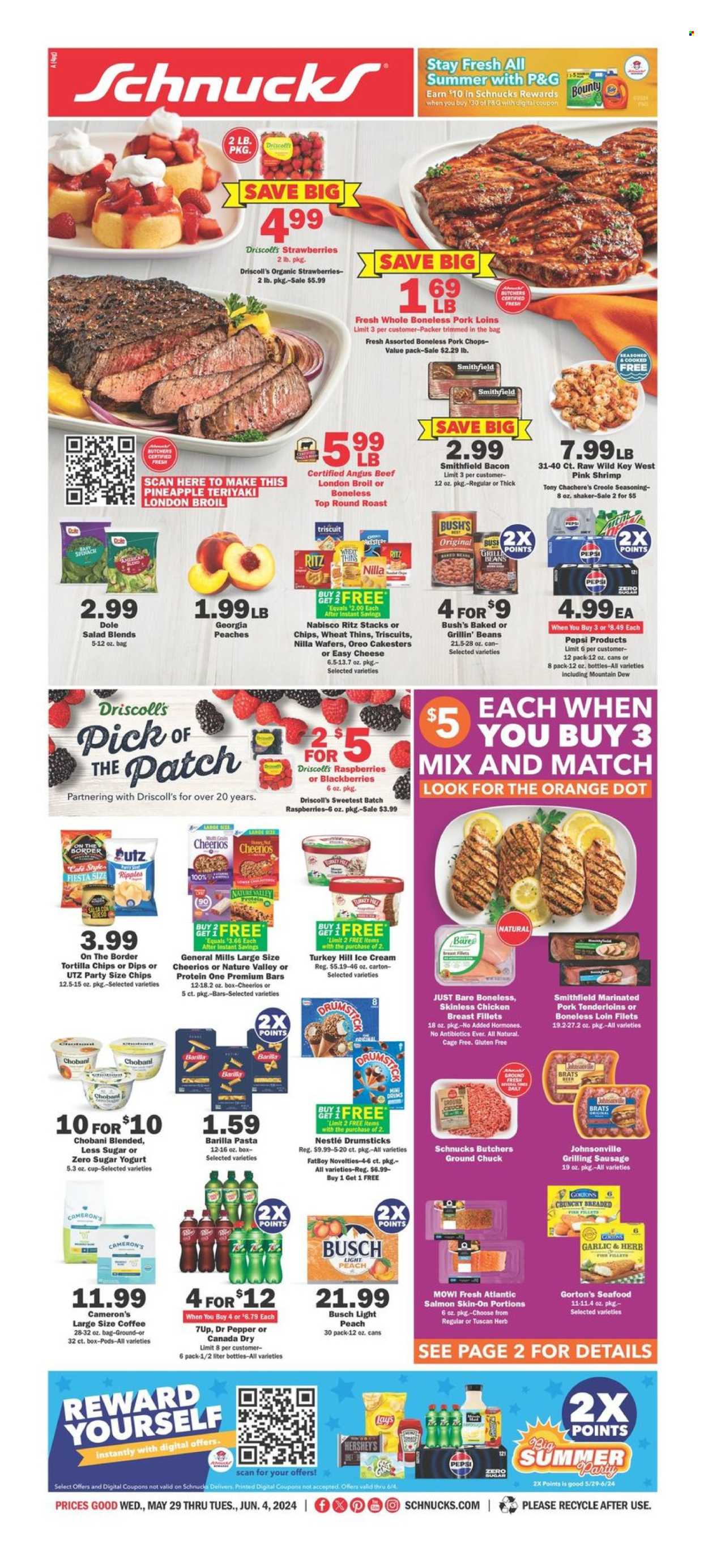 Schnucks ad - 05/29/2024 - 06/04/2024. Page 1