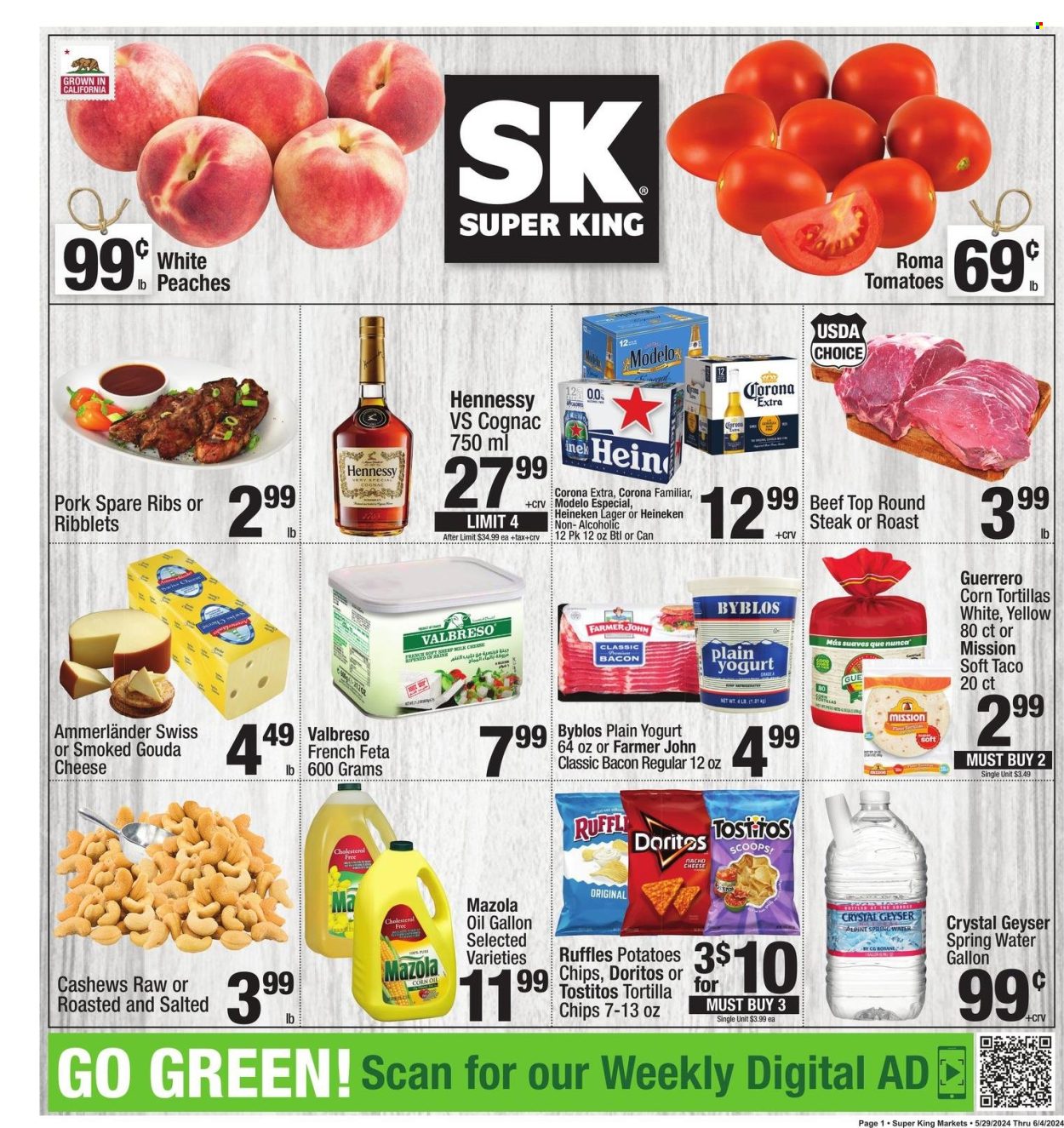 Super King Markets ad - 05/29/2024 - 06/04/2024. Page 1