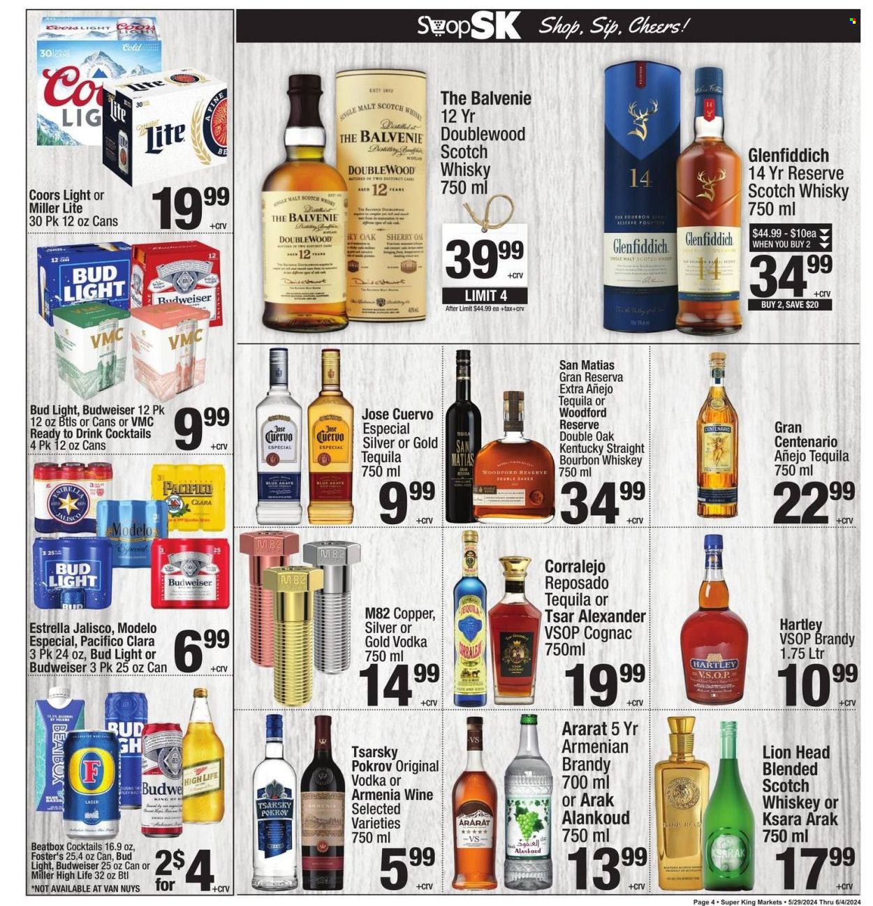 Super King Markets ad - 05/29/2024 - 06/04/2024. Page 4