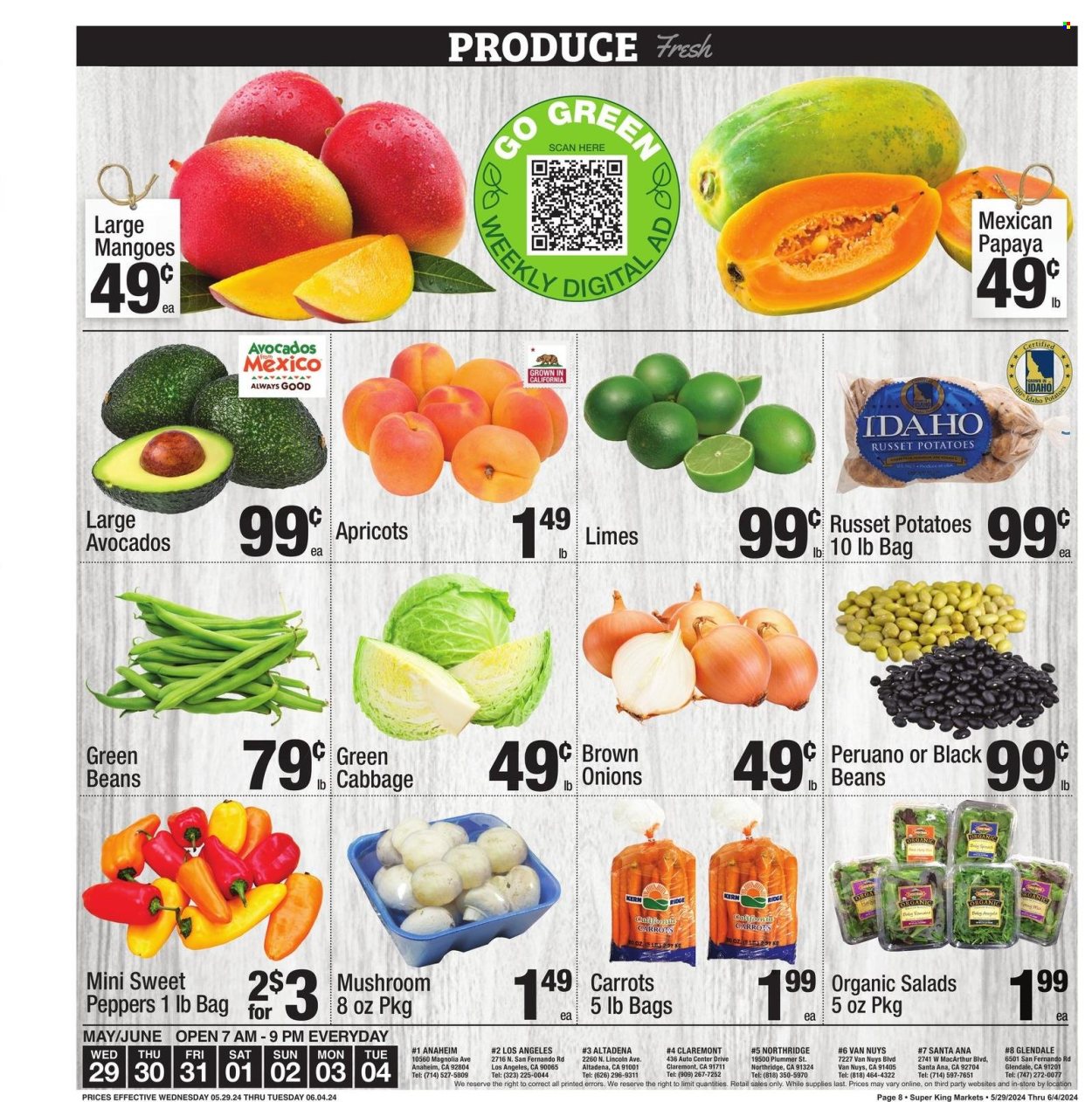 Super King Markets ad - 05/29/2024 - 06/04/2024. Page 8