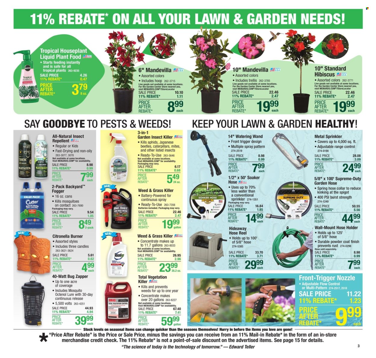 Menards ad - 05/30/2024 - 06/09/2024. Page 4
