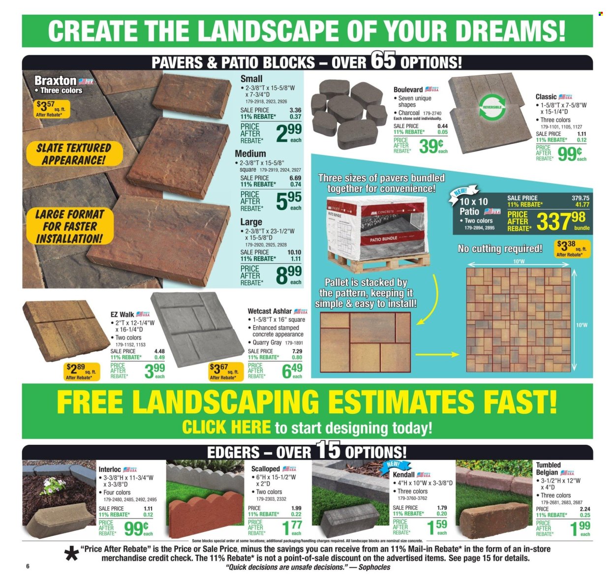 Menards ad - 05/30/2024 - 06/09/2024. Page 7