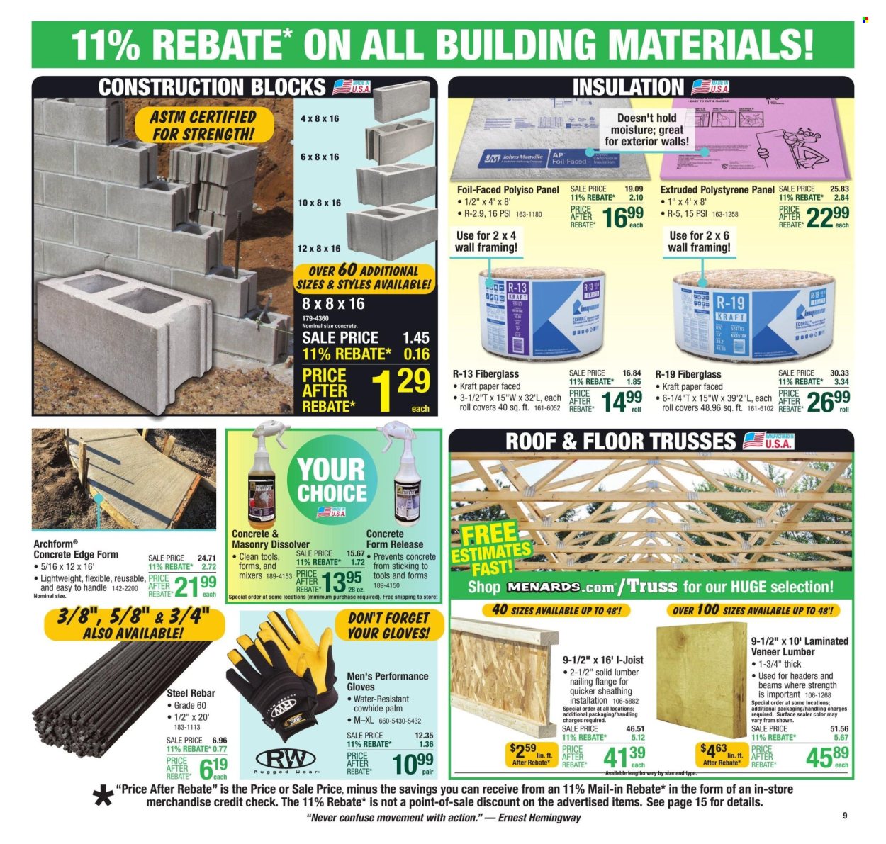 Menards ad - 05/30/2024 - 06/09/2024. Page 14