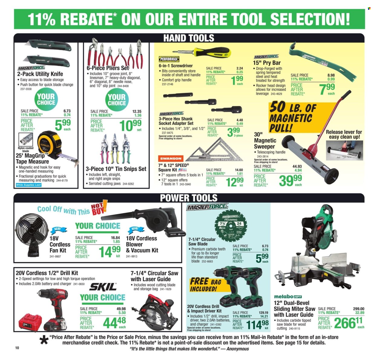 Menards ad - 05/30/2024 - 06/09/2024. Page 16