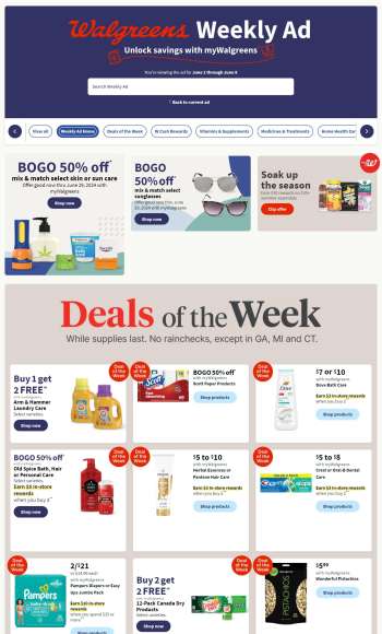 Walgreens Flyer - 06/02/2024 - 06/08/2024.