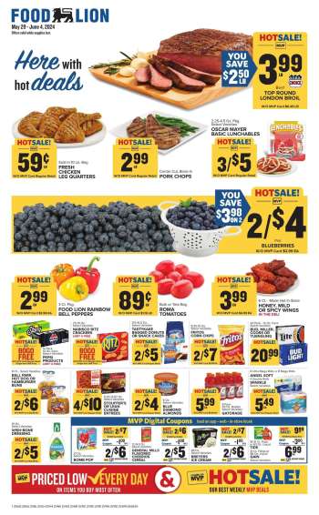 Food Lion Flyer - 05/29/2024 - 06/04/2024.